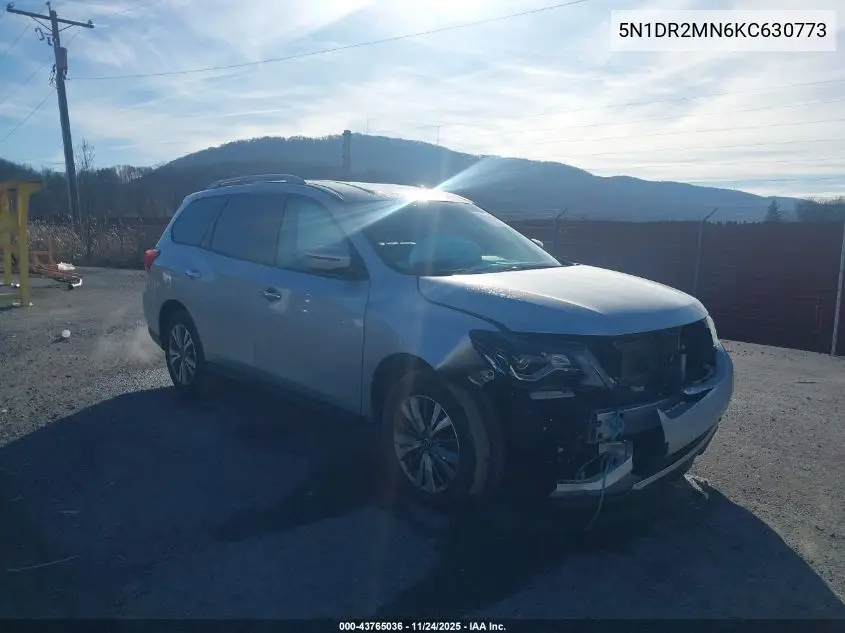 5N1DR2MN6KC630773 2019 Nissan Pathfinder Sl