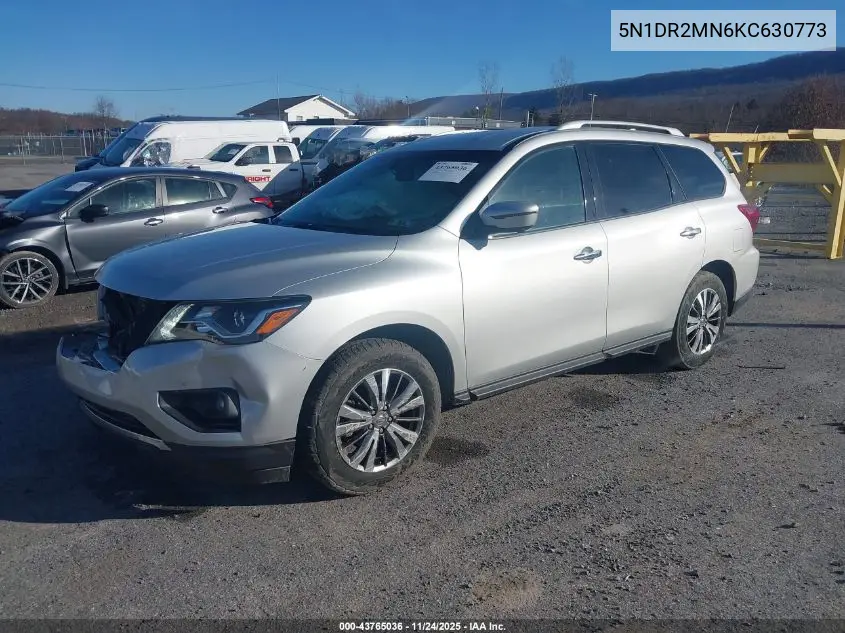 5N1DR2MN6KC630773 2019 Nissan Pathfinder Sl