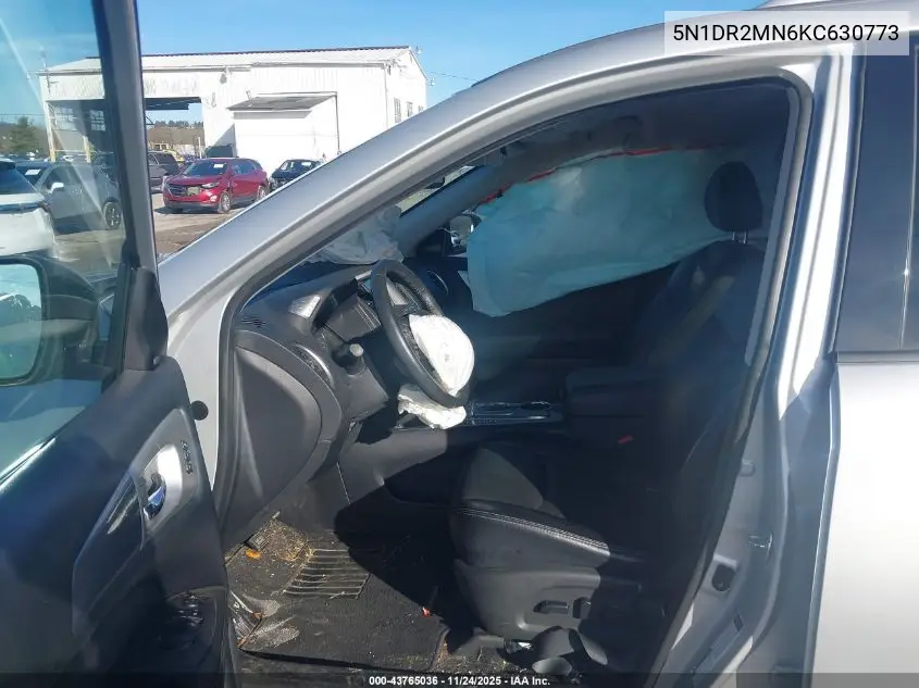 5N1DR2MN6KC630773 2019 Nissan Pathfinder Sl