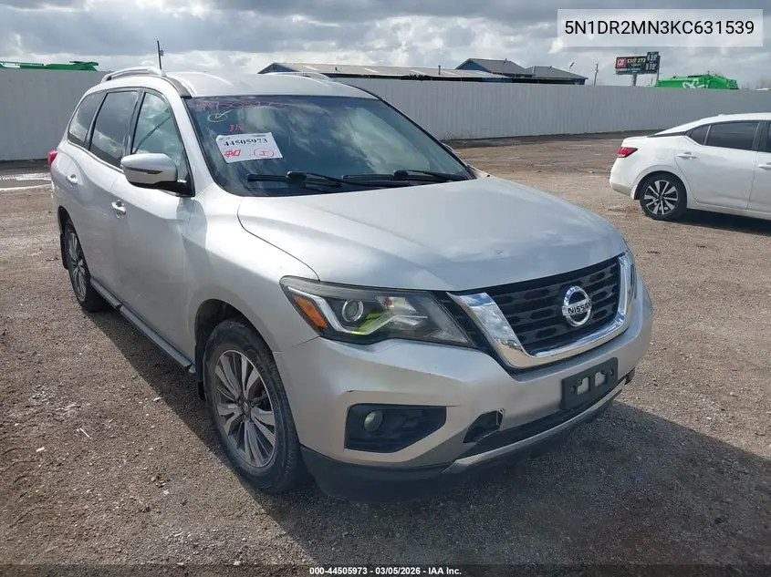 5N1DR2MN3KC631539 2019 Nissan Pathfinder Sv