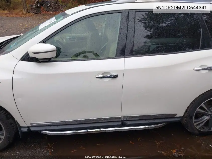 5N1DR2DM2LC644341 2020 Nissan Pathfinder Platinum 4Wd
