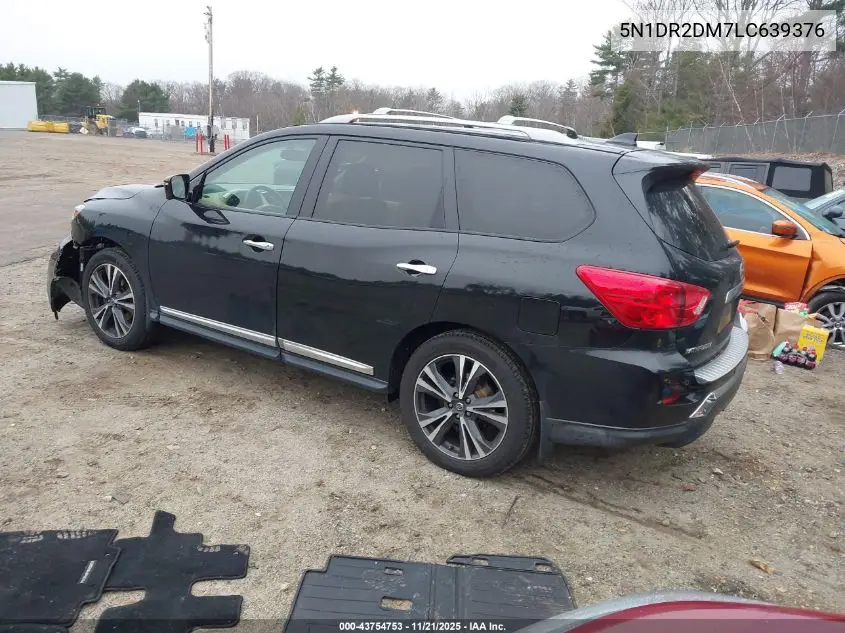 5N1DR2DM7LC639376 2020 Nissan Pathfinder Platinum 4Wd