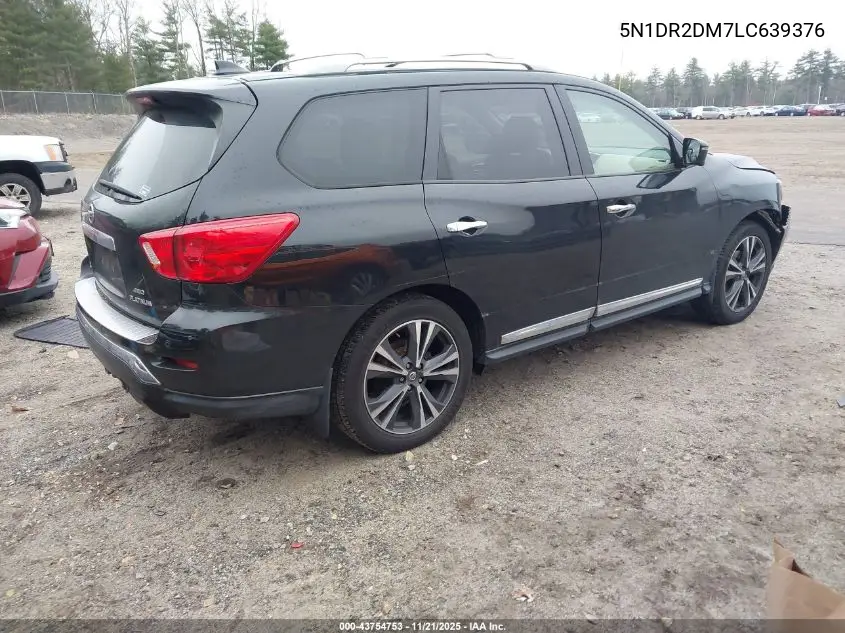 5N1DR2DM7LC639376 2020 Nissan Pathfinder Platinum 4Wd