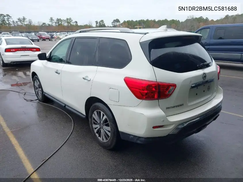 5N1DR2BM5LC581688 2020 Nissan Pathfinder Sv 4Wd