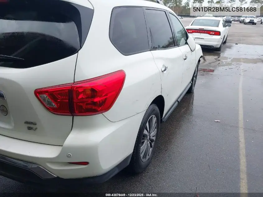 5N1DR2BM5LC581688 2020 Nissan Pathfinder Sv 4Wd