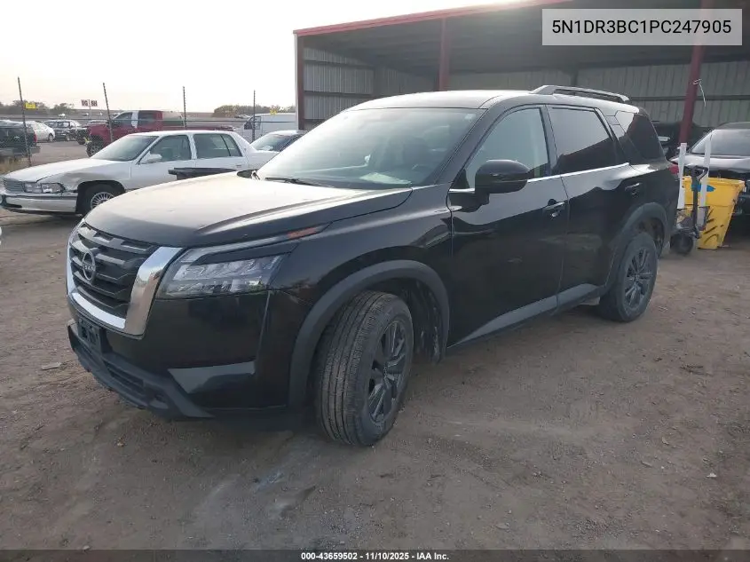 5N1DR3BC1PC247905 2023 Nissan Pathfinder Sv 4Wd