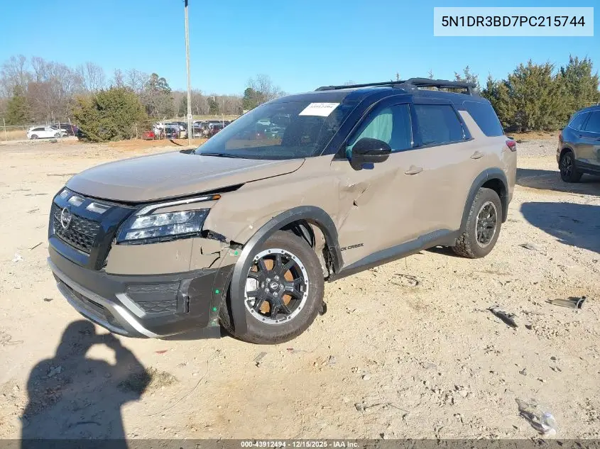 5N1DR3BD7PC215744 2023 Nissan Pathfinder Rock Creek 4Wd