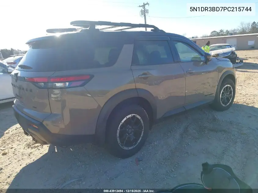 5N1DR3BD7PC215744 2023 Nissan Pathfinder Rock Creek 4Wd