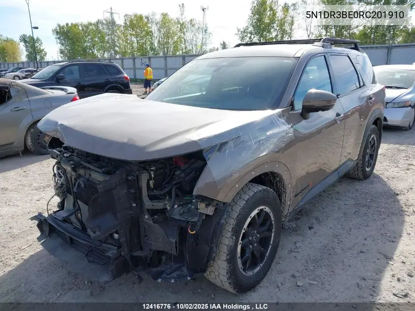 5N1DR3BE0RC201910 2024 Nissan Pathfinder