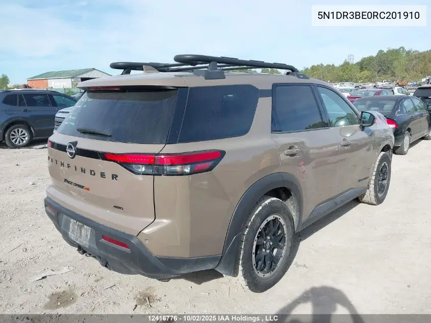 5N1DR3BE0RC201910 2024 Nissan Pathfinder