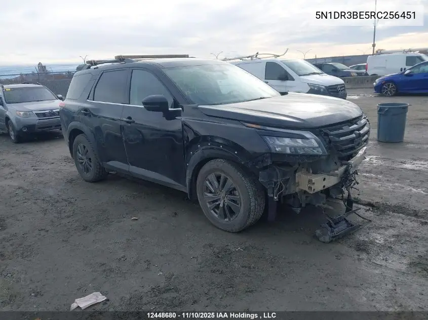 5N1DR3BE5RC256451 2024 Nissan Pathfinder Sv