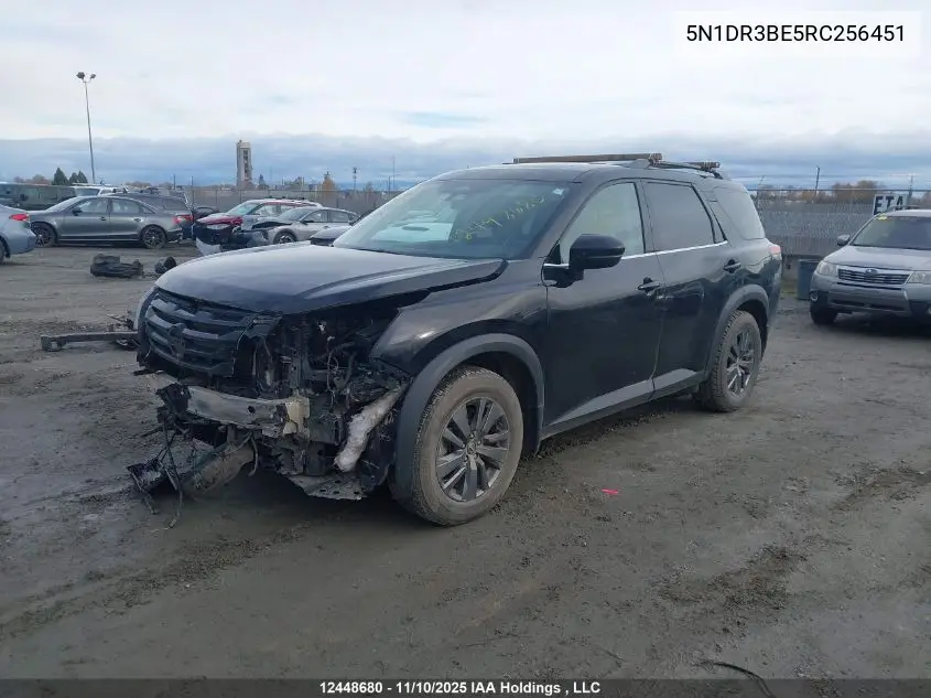 5N1DR3BE5RC256451 2024 Nissan Pathfinder Sv