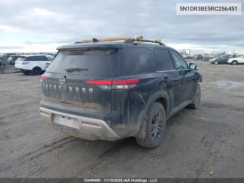 5N1DR3BE5RC256451 2024 Nissan Pathfinder Sv