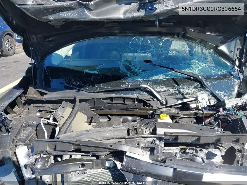 5N1DR3CC0RC306654 2024 Nissan Pathfinder Sl 4Wd