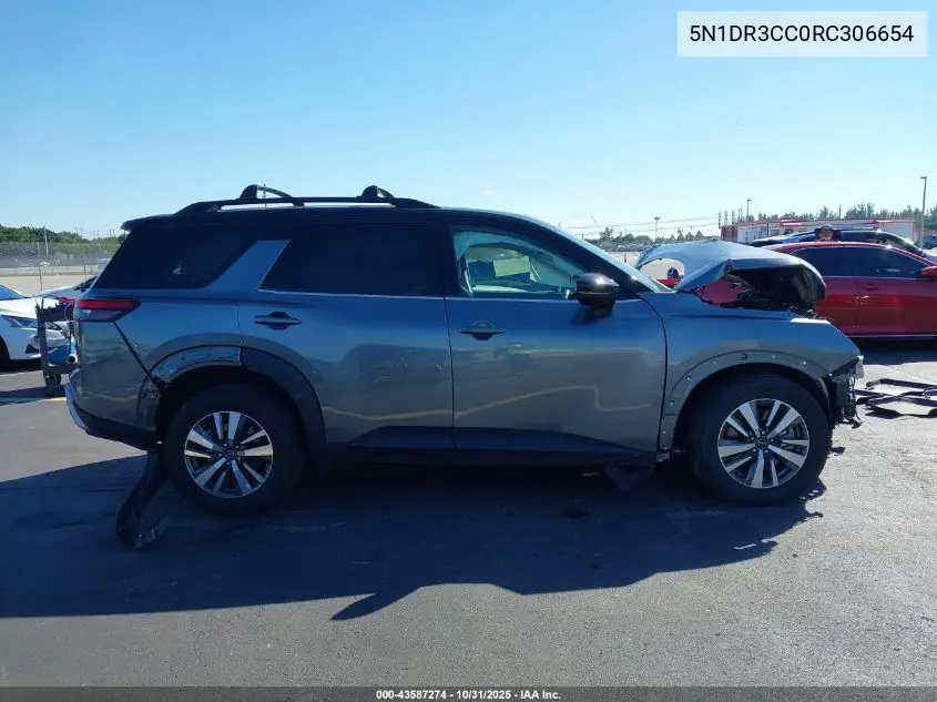 5N1DR3CC0RC306654 2024 Nissan Pathfinder Sl 4Wd