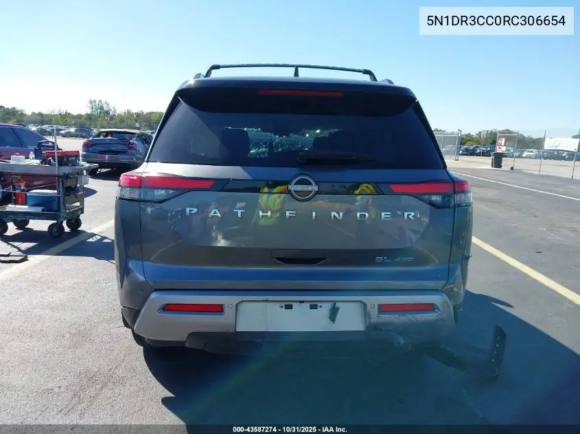 5N1DR3CC0RC306654 2024 Nissan Pathfinder Sl 4Wd