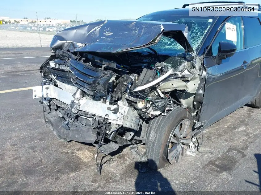 5N1DR3CC0RC306654 2024 Nissan Pathfinder Sl 4Wd