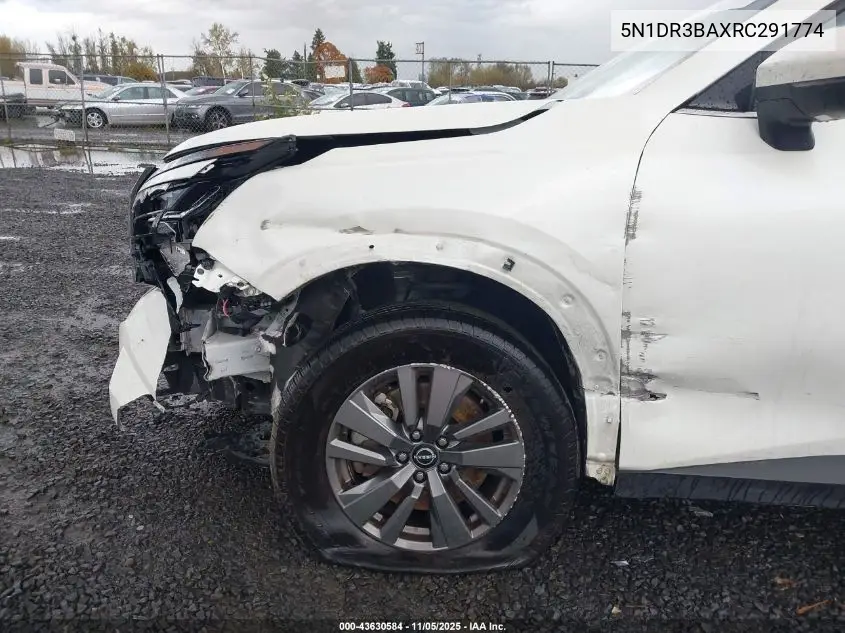 5N1DR3BAXRC291774 2024 Nissan Pathfinder Sv Fwd
