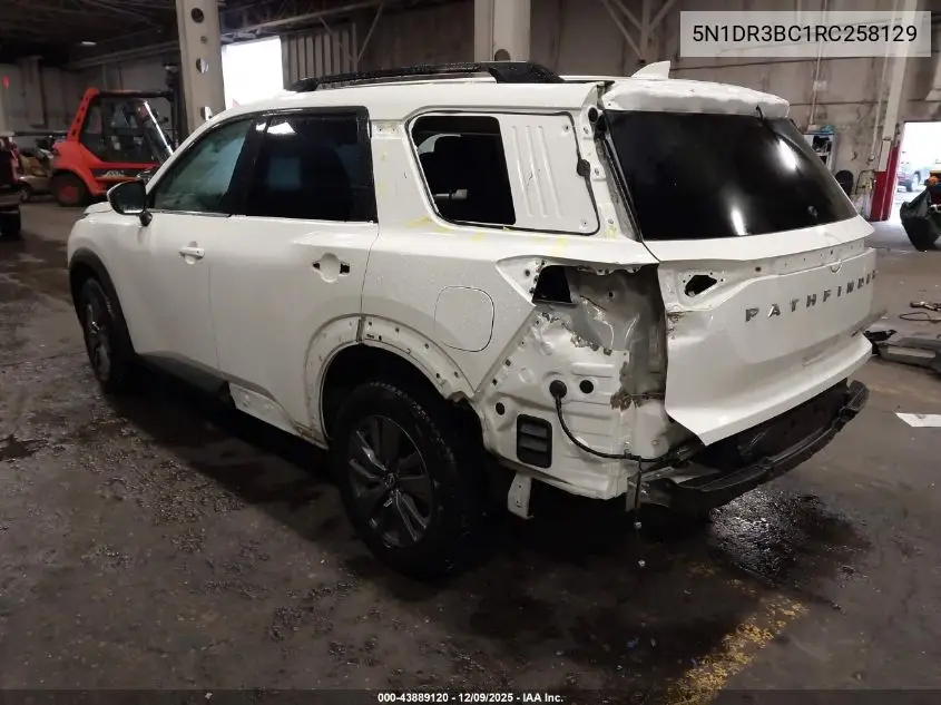 5N1DR3BC1RC258129 2024 Nissan Pathfinder Sv 4Wd