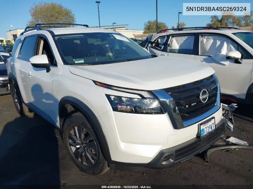 5N1DR3BA4SC269324 2025 Nissan Pathfinder Sv Fwd