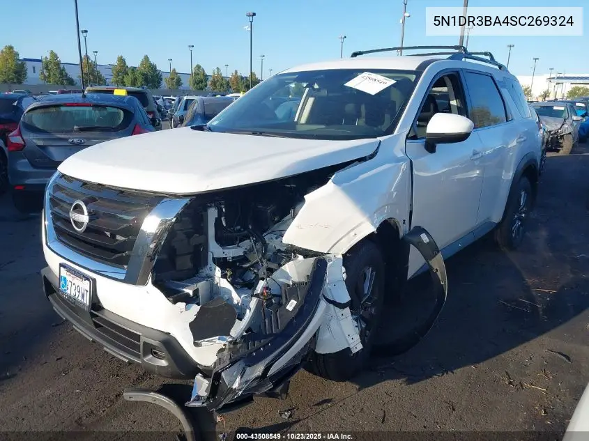 5N1DR3BA4SC269324 2025 Nissan Pathfinder Sv Fwd