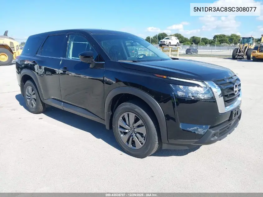 5N1DR3AC8SC308077 2025 Nissan Pathfinder S 4Wd