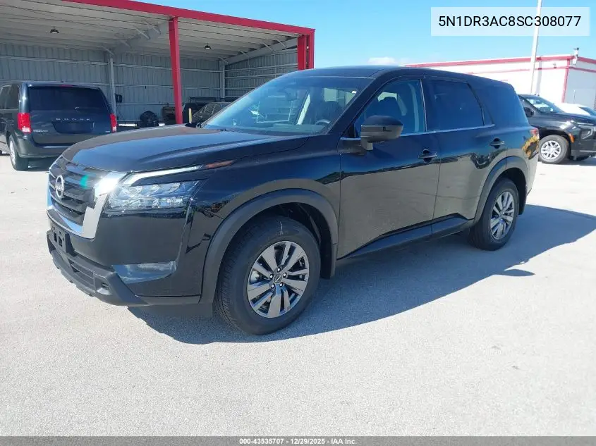 5N1DR3AC8SC308077 2025 Nissan Pathfinder S 4Wd