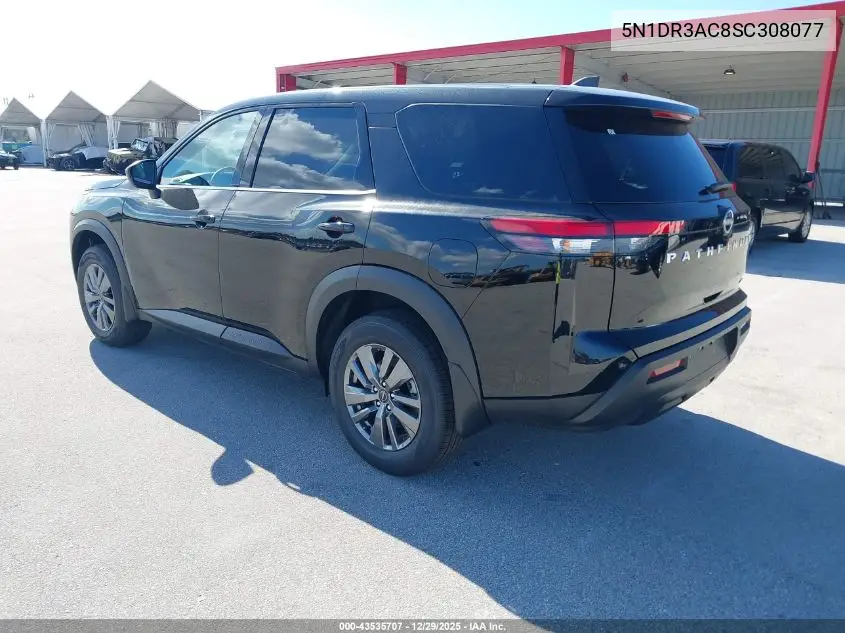 5N1DR3AC8SC308077 2025 Nissan Pathfinder S 4Wd