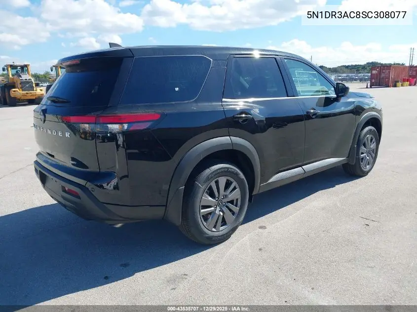 5N1DR3AC8SC308077 2025 Nissan Pathfinder S 4Wd