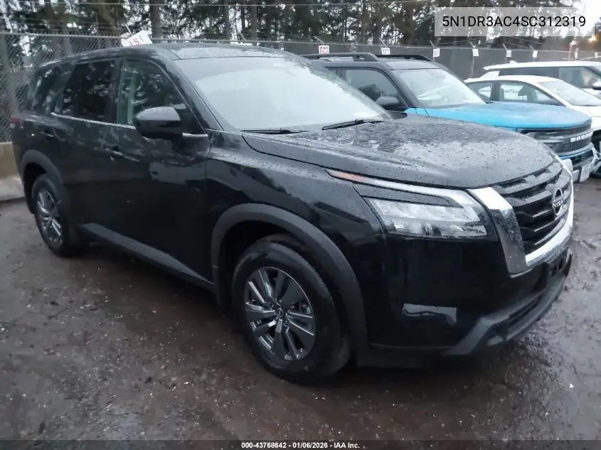 5N1DR3AC4SC312319 2025 Nissan Pathfinder S 4Wd