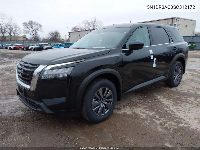 5N1DR3AC0SC312172 2025 Nissan Pathfinder S 4Wd