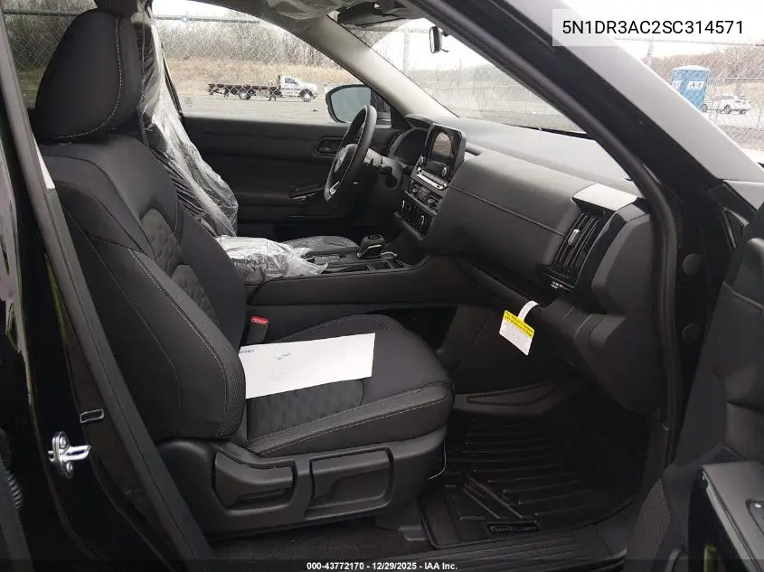 5N1DR3AC2SC314571 2025 Nissan Pathfinder S 4Wd