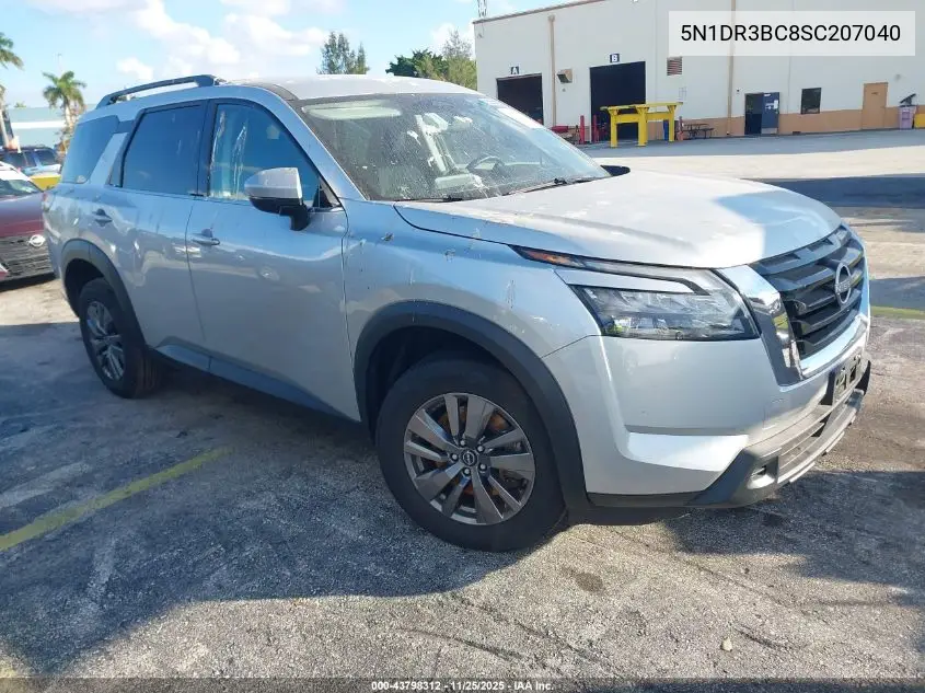 5N1DR3BC8SC207040 2025 Nissan Pathfinder Sv 4Wd