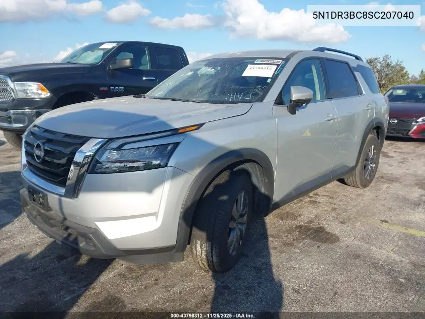5N1DR3BC8SC207040 2025 Nissan Pathfinder Sv 4Wd