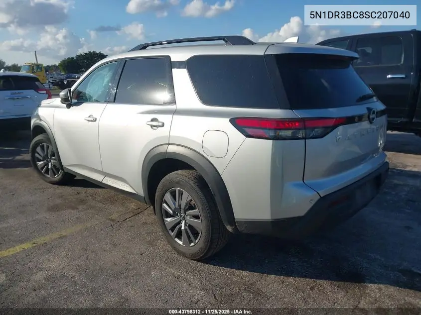 5N1DR3BC8SC207040 2025 Nissan Pathfinder Sv 4Wd