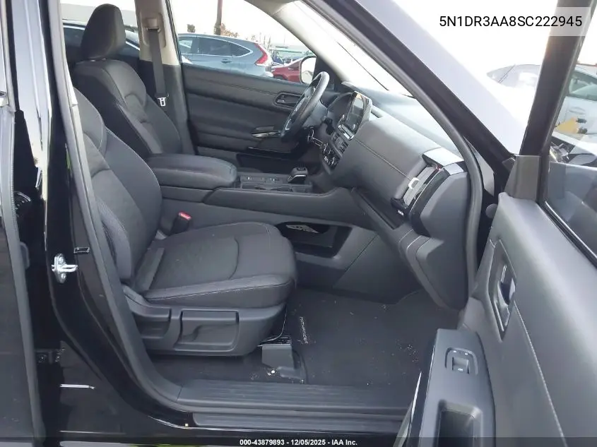 5N1DR3AA8SC222945 2025 Nissan Pathfinder S Fwd