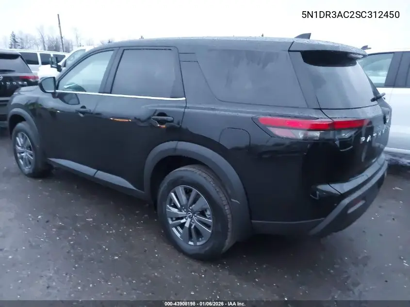 5N1DR3AC2SC312450 2025 Nissan Pathfinder S 4Wd