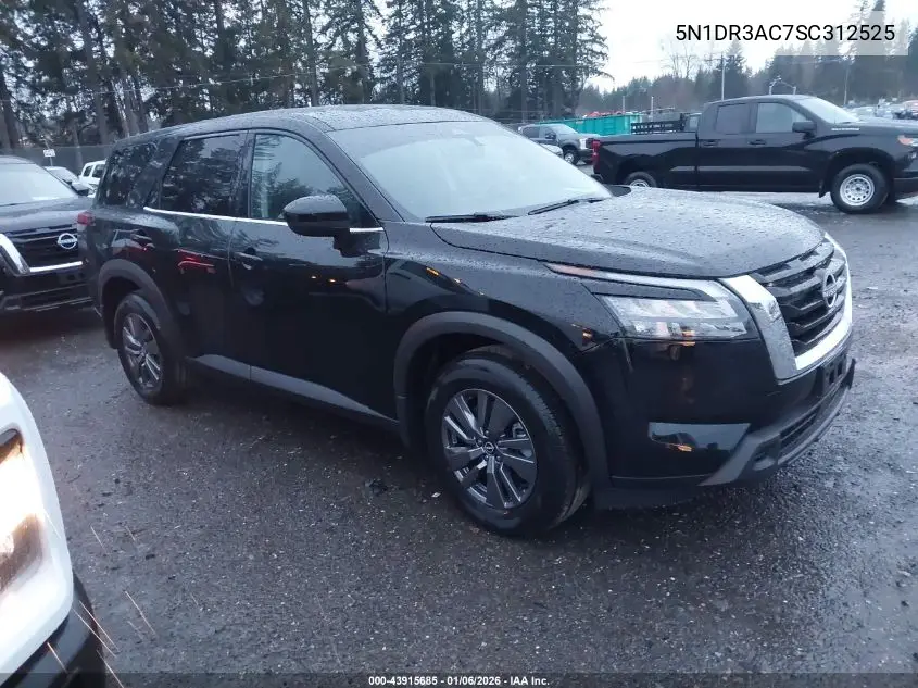 5N1DR3AC7SC312525 2025 Nissan Pathfinder S 4Wd