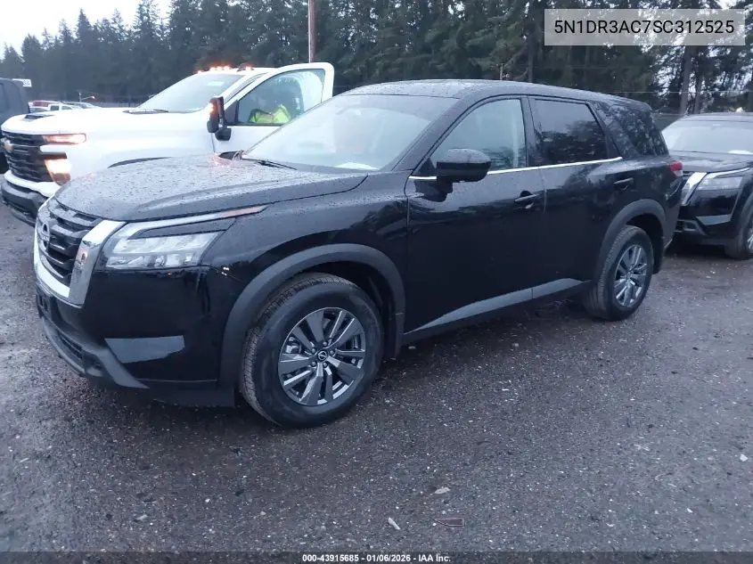 5N1DR3AC7SC312525 2025 Nissan Pathfinder S 4Wd