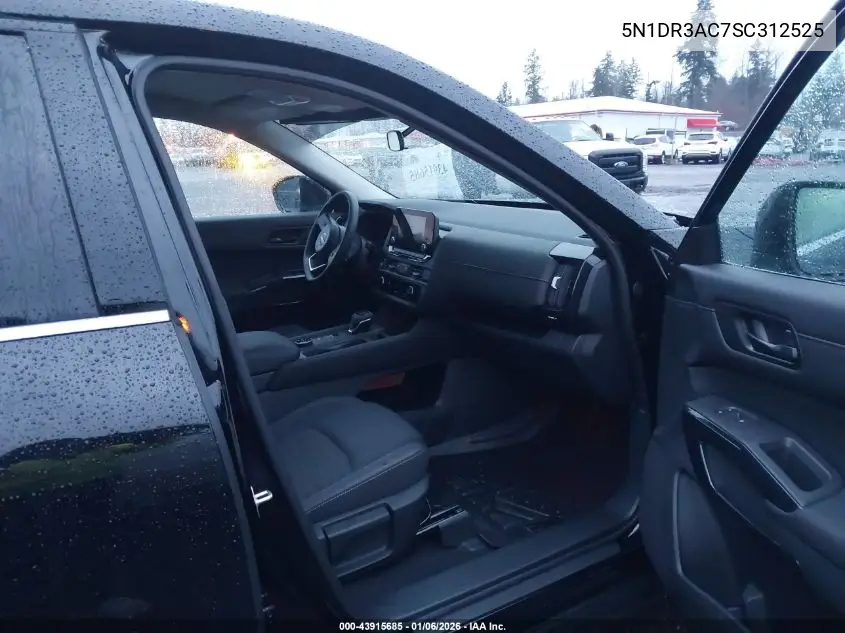 5N1DR3AC7SC312525 2025 Nissan Pathfinder S 4Wd