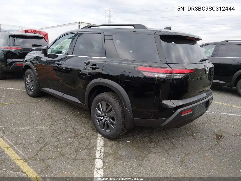 5N1DR3BC9SC312444 2025 Nissan Pathfinder Rock Creek 4Wd/Sv 4Wd