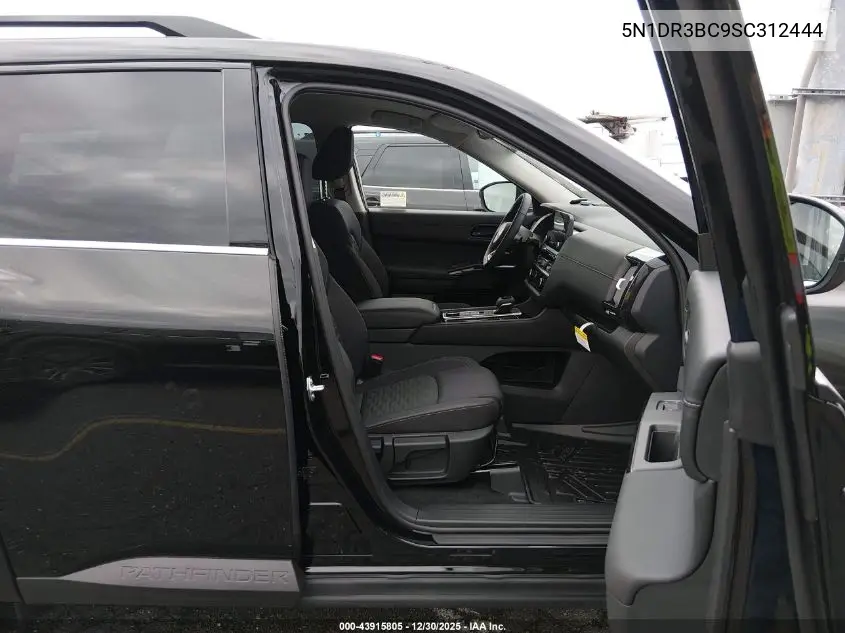 5N1DR3BC9SC312444 2025 Nissan Pathfinder Rock Creek 4Wd/Sv 4Wd