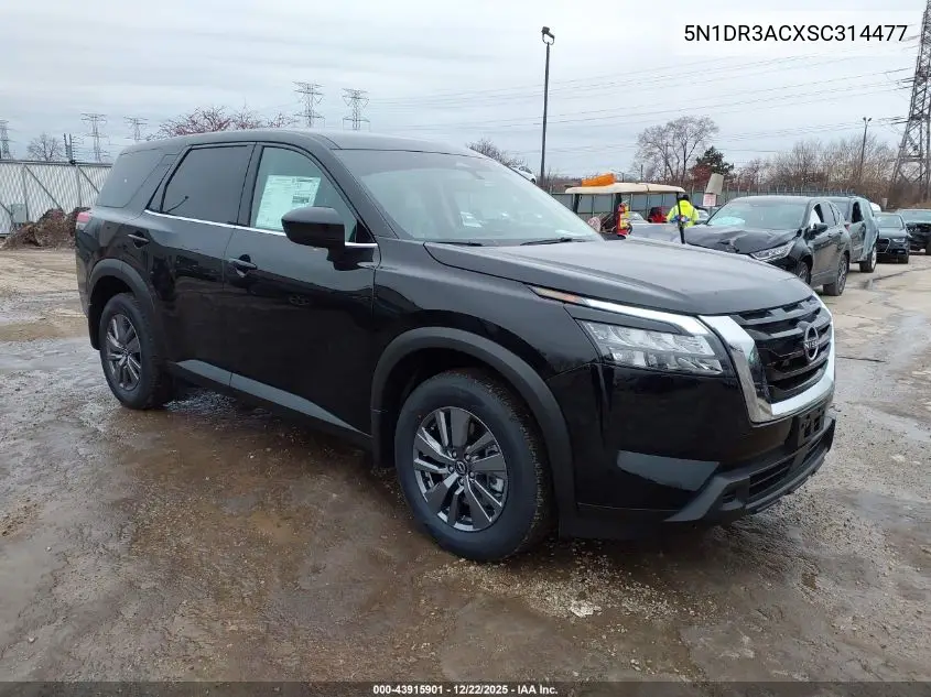 5N1DR3ACXSC314477 2025 Nissan Pathfinder S 4Wd