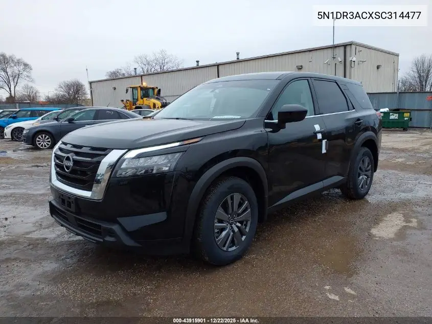 5N1DR3ACXSC314477 2025 Nissan Pathfinder S 4Wd
