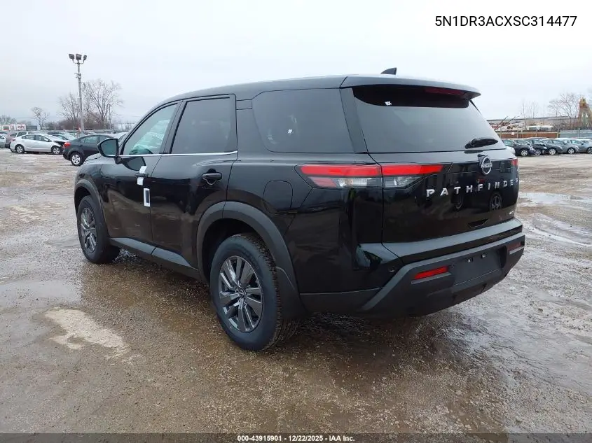 5N1DR3ACXSC314477 2025 Nissan Pathfinder S 4Wd