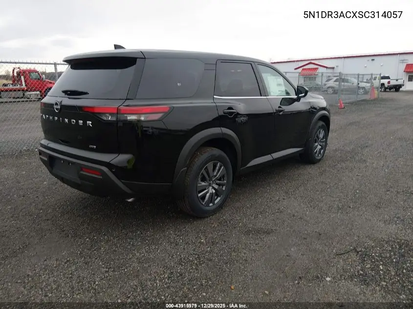 5N1DR3ACXSC314057 2025 Nissan Pathfinder S 4Wd