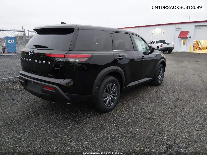 5N1DR3ACXSC313099 2025 Nissan Pathfinder S 4Wd