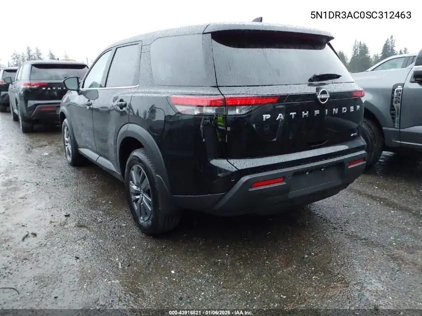 5N1DR3AC0SC312463 2025 Nissan Pathfinder S 4Wd