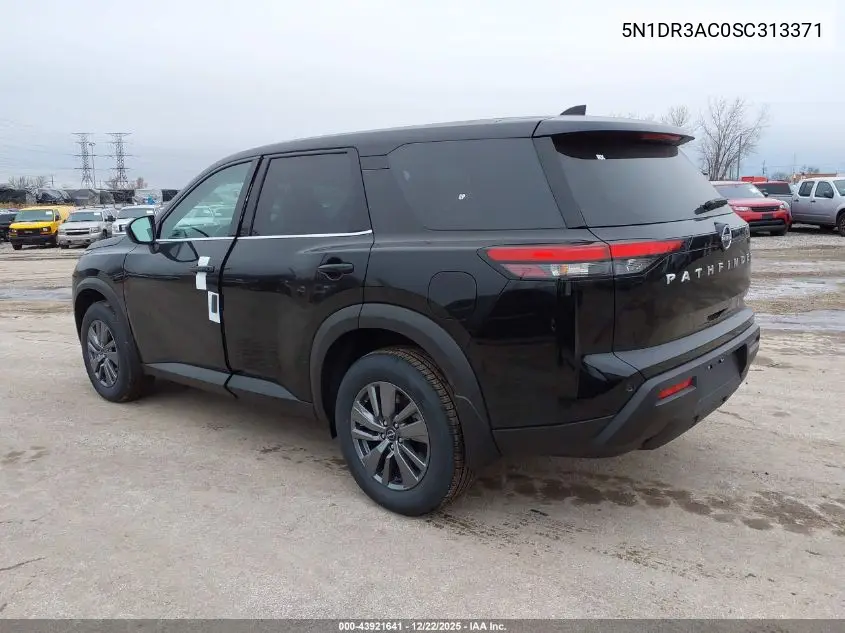 5N1DR3AC0SC313371 2025 Nissan Pathfinder S 4Wd