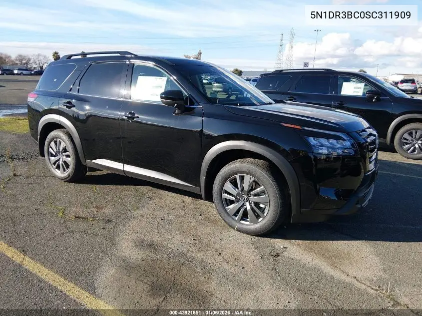 5N1DR3BC0SC311909 2025 Nissan Pathfinder Rock Creek 4Wd/Sv 4Wd